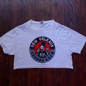 vintage cropped t-shirt